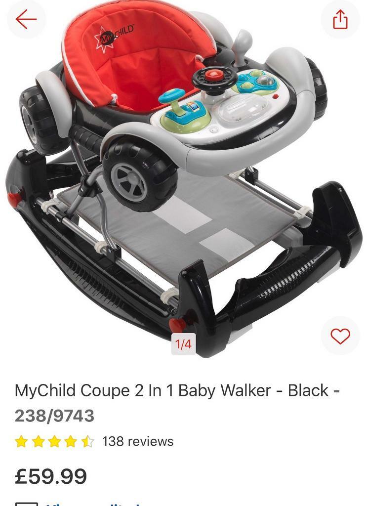 my child coupe 2 in 1 baby walker